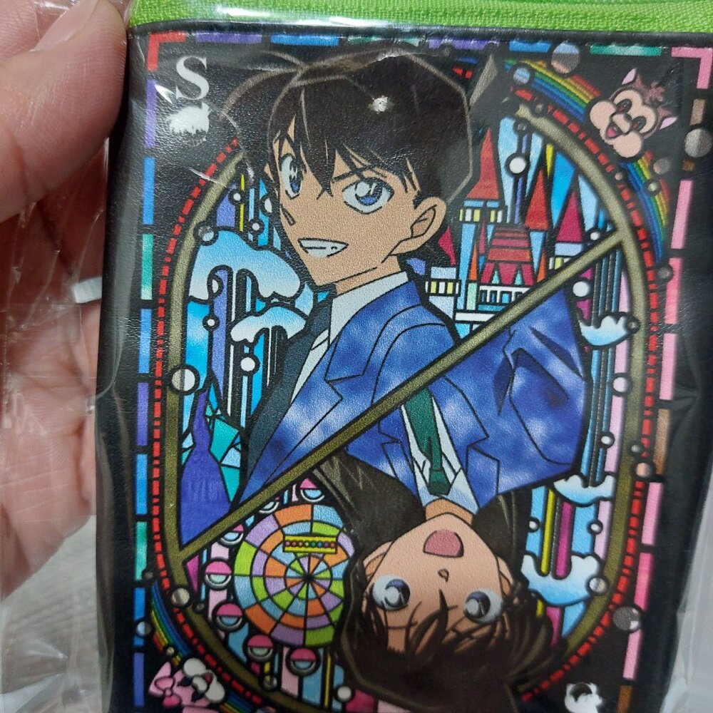 Detective Conan Kawaii Mini Zippered Wallet Mini Coin Purse Cute